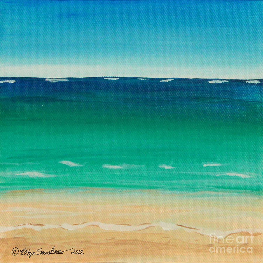 Lets Sea the View Painting by Robyn Saunders