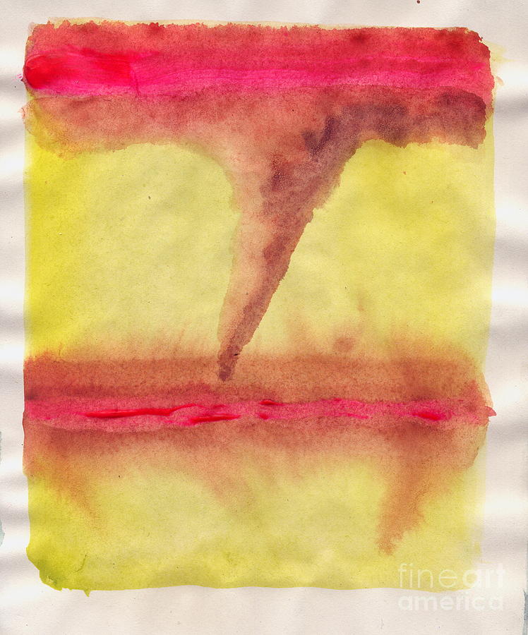 Landscape Painting - Lets twist again mark rothko by Line Arion