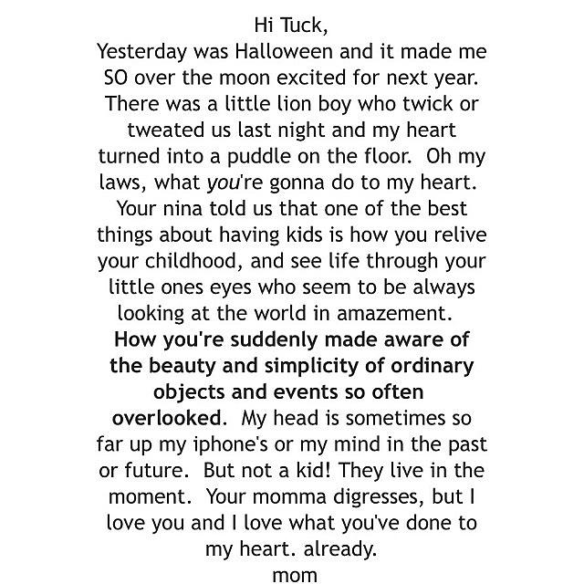 Timehop Photograph - Letter To Tuck. #yearagotoday Spot On by Sarah Tucker