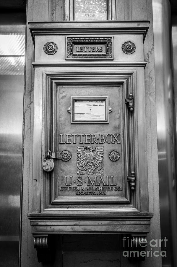 Architecture Photograph - Letterbox by Lee Wellman