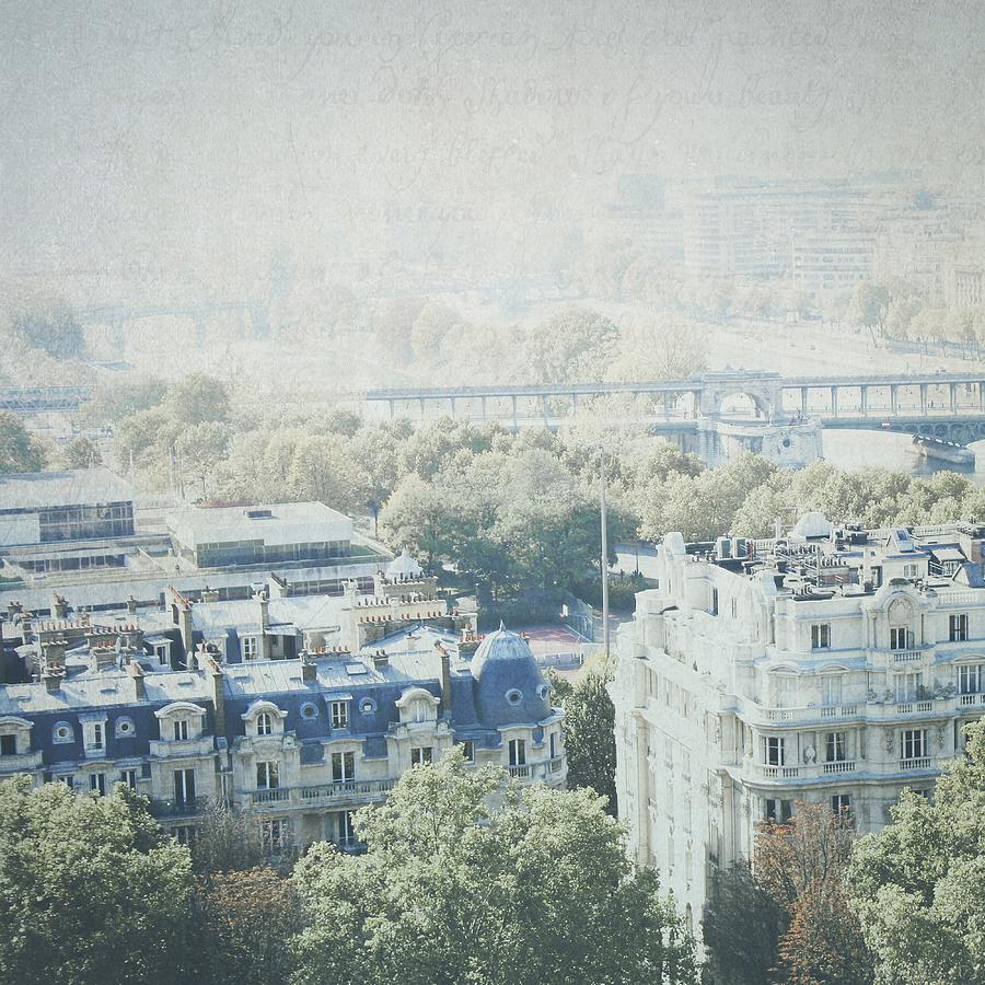 Paris Photograph - Letters From The Seine - Paris by Lisa Parrish