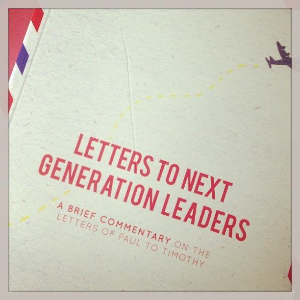 Letters To The Next Gen Leaders Photograph by Niven Tham
