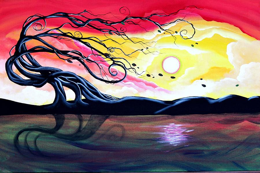 Landscape Painting - Letting Go by Angie Phillips Landscape Painting - Letting Go by Angie Phillips