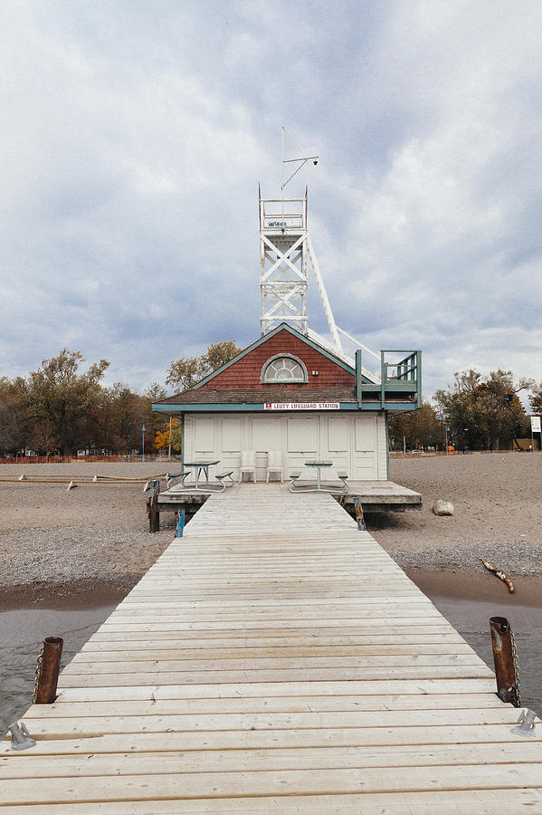 Leuty Lifeguard Station in Toronto Photograph by Laura Tucker