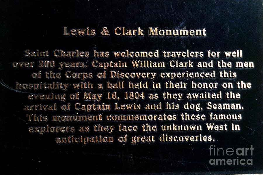 Lewis and Clark Monument Original Photograph by Kelly Awad