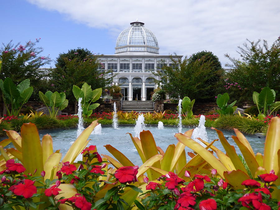 Lewis Ginter Botanical Garden Conservatory Photograph by Jean Wright