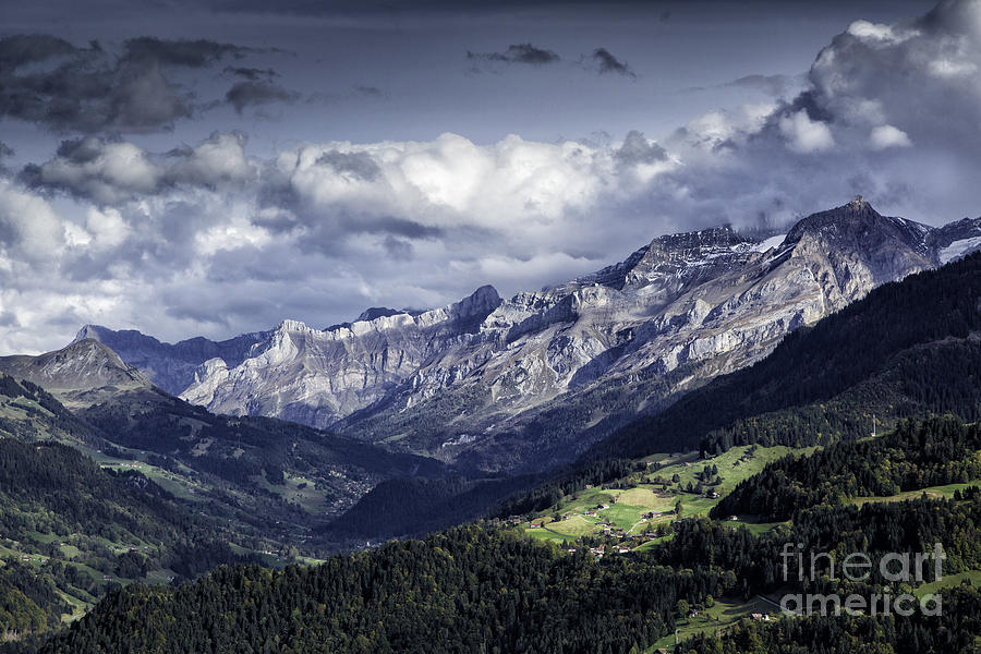 Leysin Switzerland Photograph by Timothy Hacker
