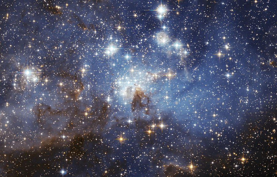 Lh 95, Stellar Nursery, Lmc Photograph by Science Source