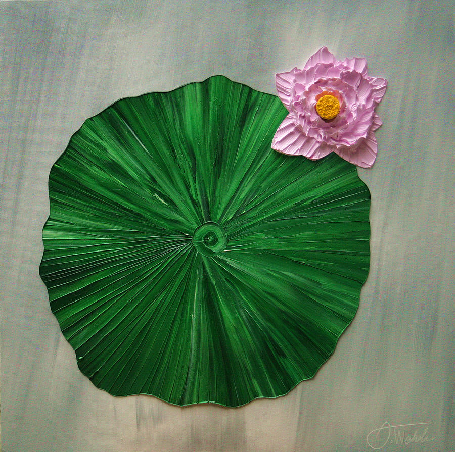 Buddha Painting - Lianhua 5 or Hat with Flower by Antonio Wehrli