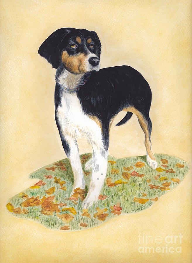 Libby Painting by Michelle Welles