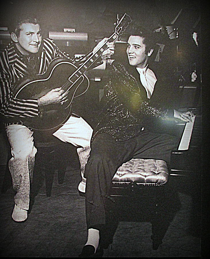 Liberace And Elvis Photograph by Kay Novy
