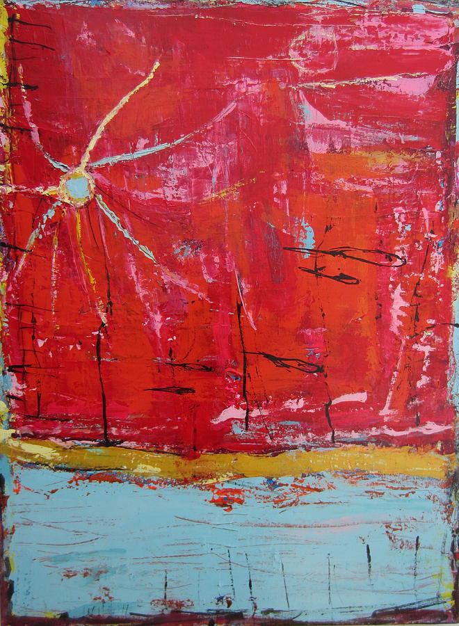 Liberte1 Painting by Francine Ethier