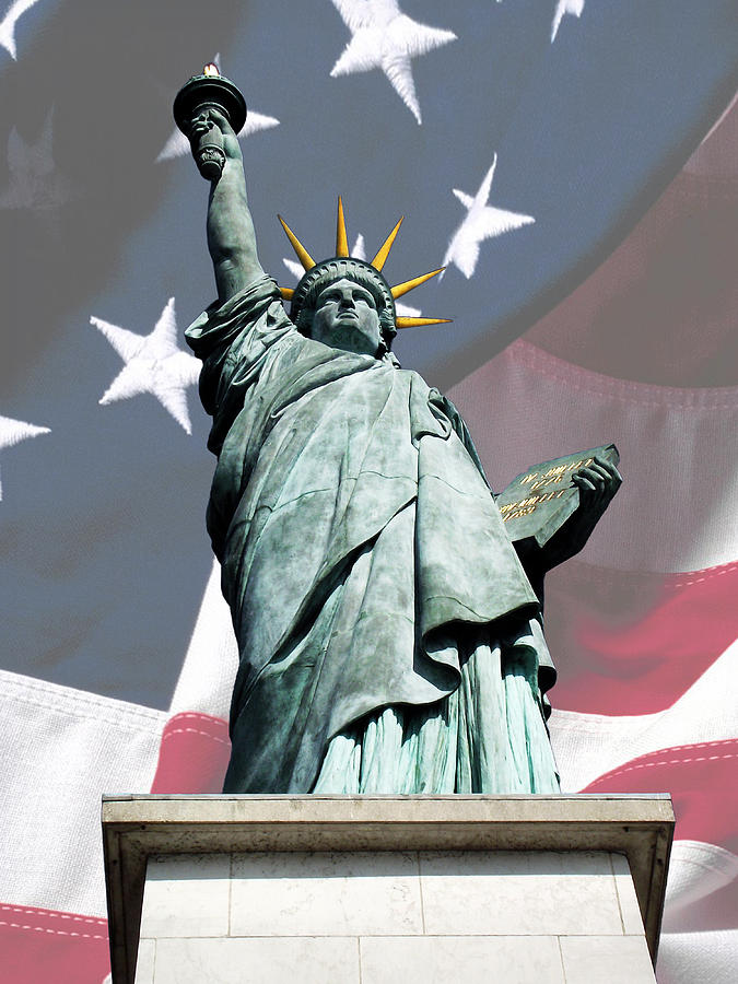 Statue Of Liberty Photograph - Liberty 2 by Hazardous Coffee
