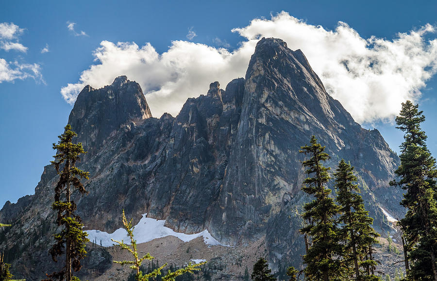 Liberty Bell Mountain in North Cascades National Park Photograph by Pierre Leclerc Photography