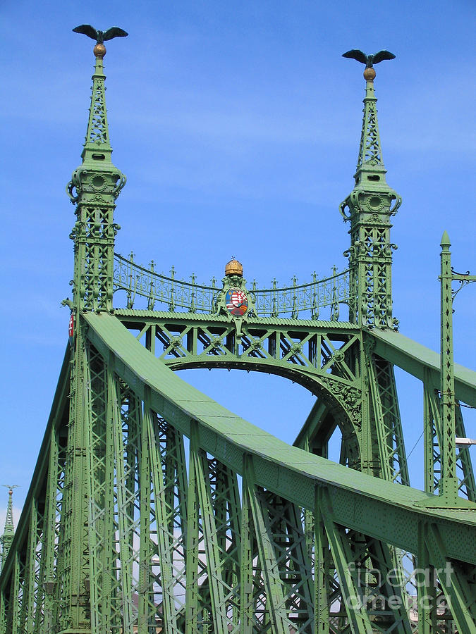 Liberty Bridge Budapest Photograph