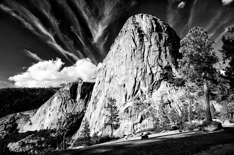 Yosemite National Park Photograph - Liberty Cap by Cat Connor
