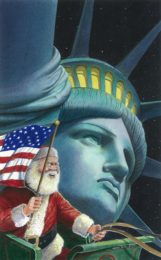 Liberty Painting by Denny Bond