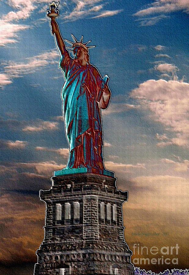 Liberty For All Photograph by Luther Fine Art