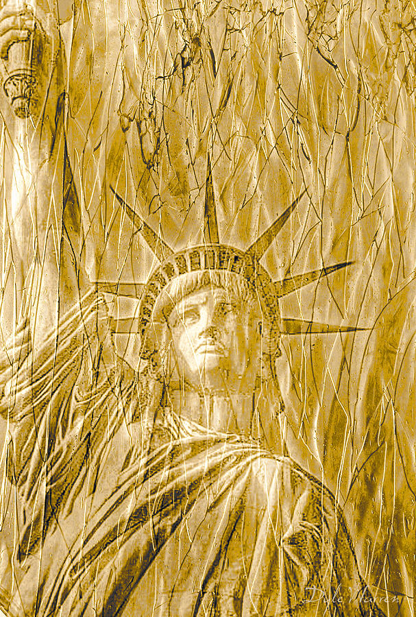 Liberty is Golden Photograph by Dyle   Warren
