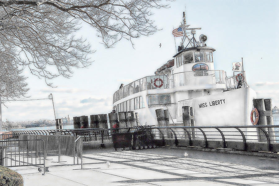 Liberty Island Ferry Photograph by Dyle   Warren