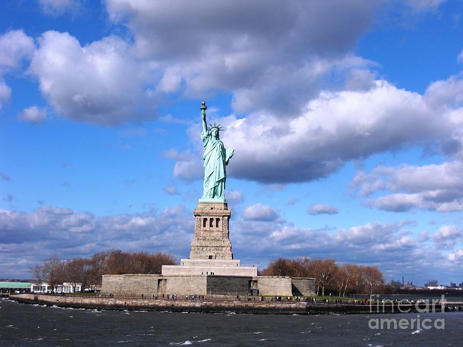 Lady Liberty, New York City Photograph by Marguerita Tan