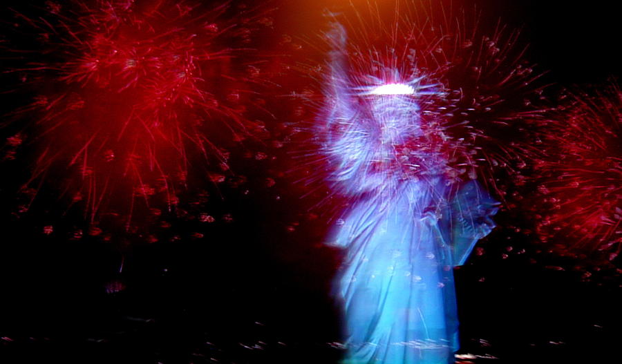 Liberty USA -  Motivational and Inspirational Art Photograph by Jacqueline M Lewis