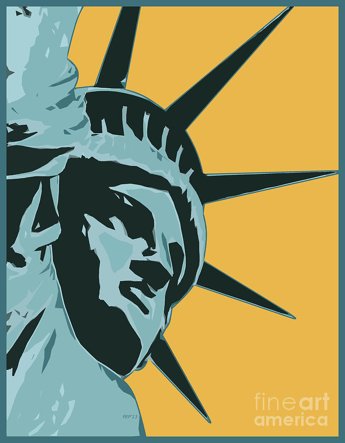 Liberty USA Digital Art by Phil Perkins