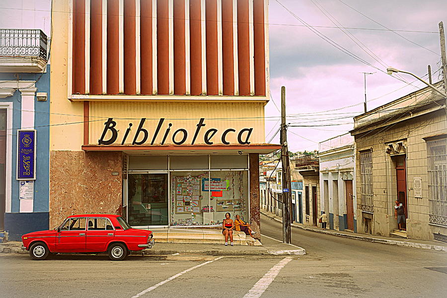 Library Corner Photograph by Valentino Visentini