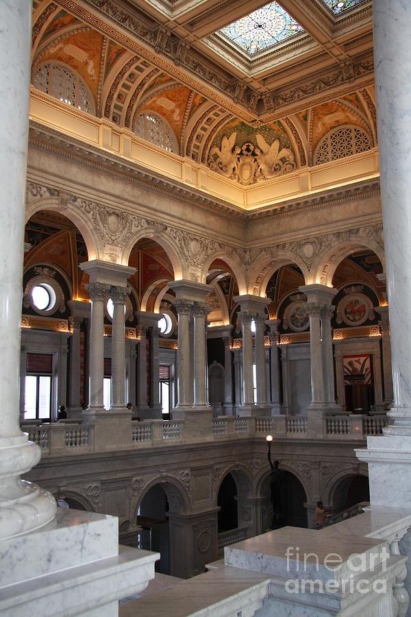 Washington D.c. Photograph - Library Of Congress Washington DC by Christiane Schulze Art And Photography