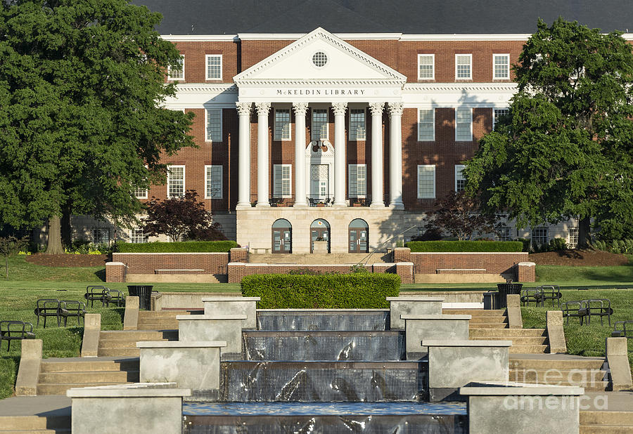 Library University of Maryland Photograph by John Greim - Fine Art America