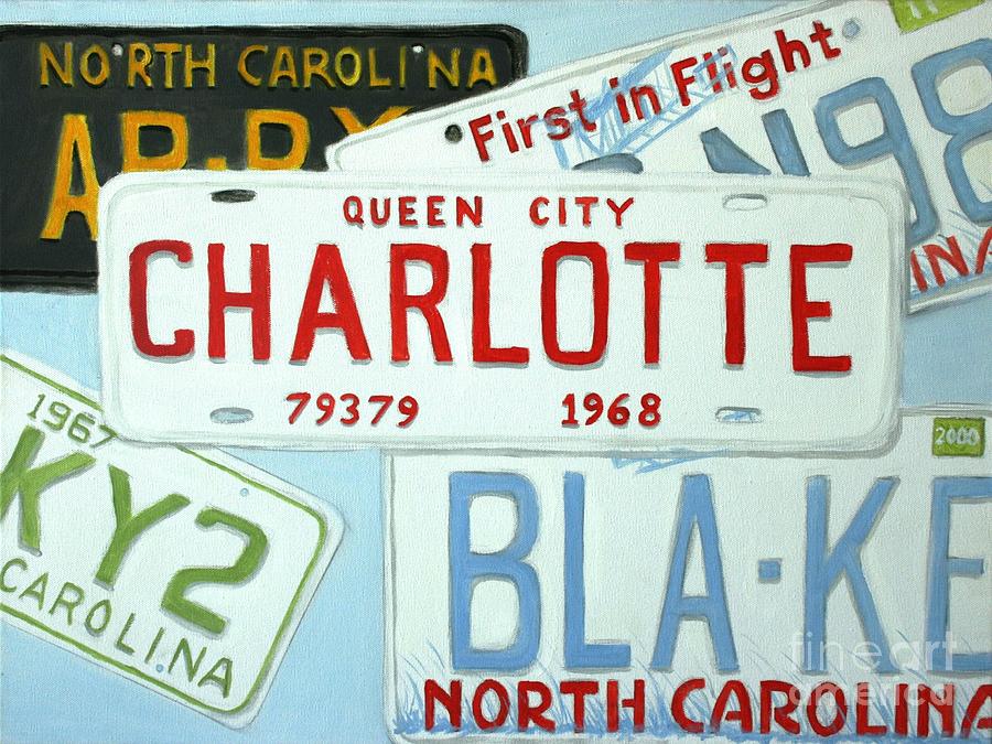 License Plates Painting