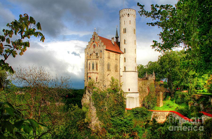 Architecture Photograph - Lichtenstein Castle Swabian Alb Germany by Julia Fine Art And Photography