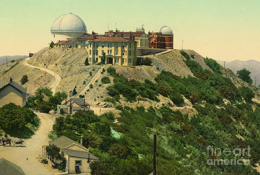 Hamilton CA Vintage Photograph 8.5 x 11 Reprint Mt 1902 Lick Observatory