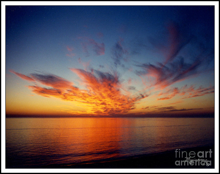 Lido Key Sunset Photograph by Mariarosa Rockefeller