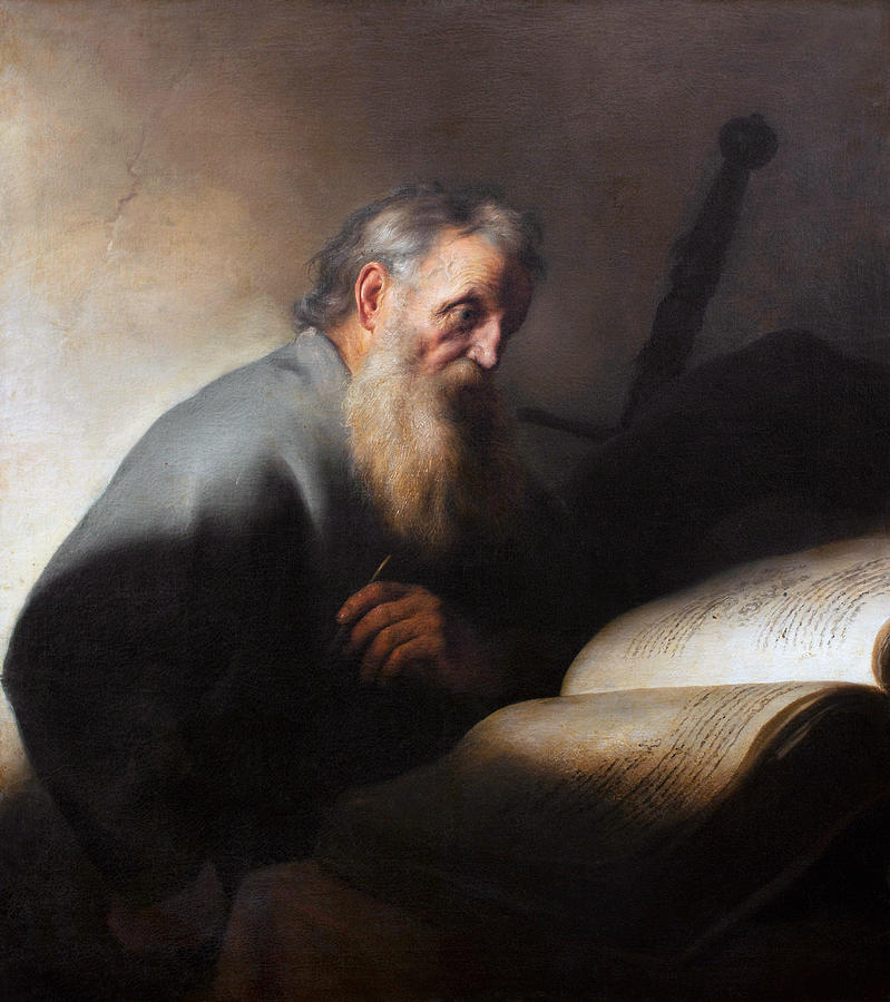 Book Painting - Lievens Apostle Paul, C1627-29 by Granger