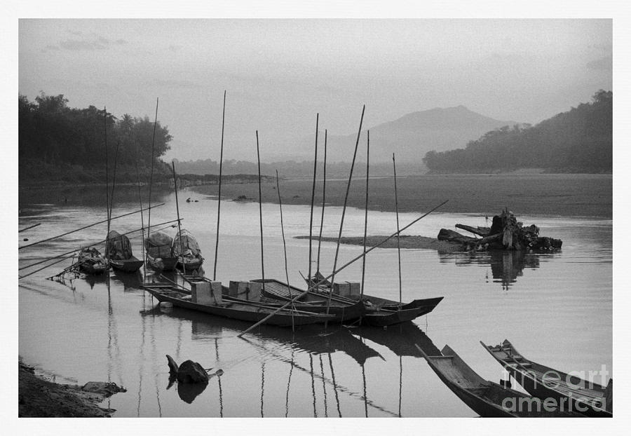 life at Mae Khong river Photograph by Setsiri Silapasuwanchai