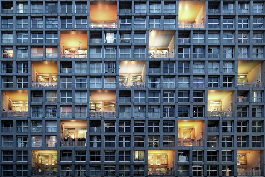 Architecture Photograph - Life Box by Koji Tajima