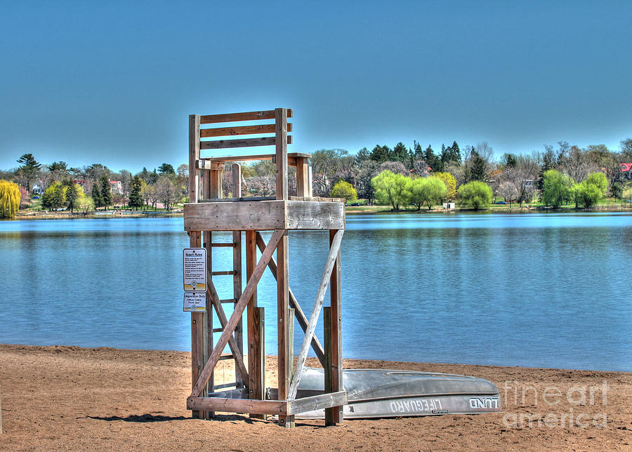 Life Guard Chair Photograph by Jimmy Ostgard