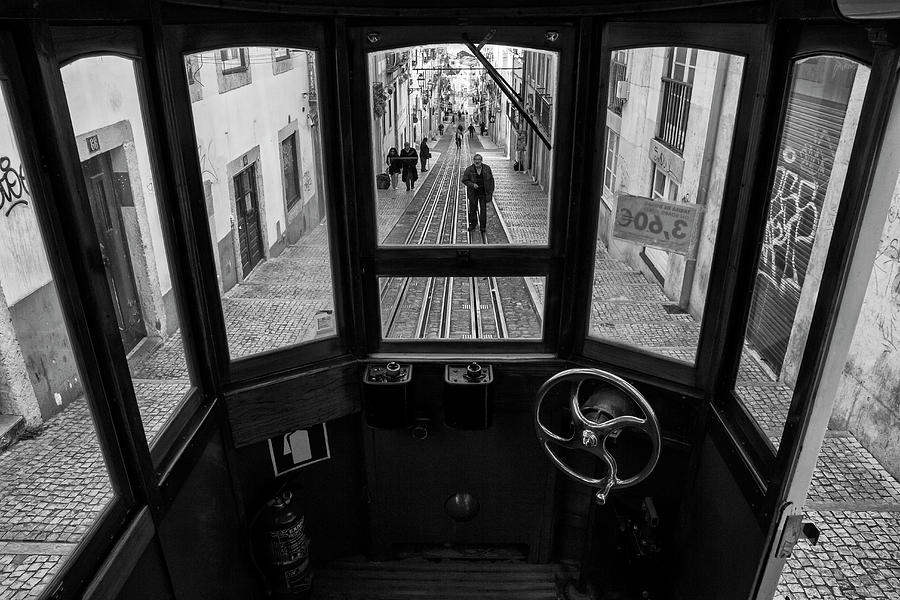 Transportation Photograph - Life In Bica by Luis Sarmento