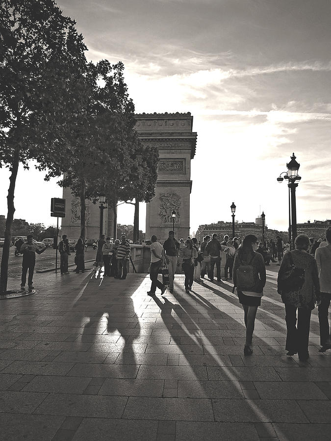 Paris Photograph - Life in Paris by Dana Walton