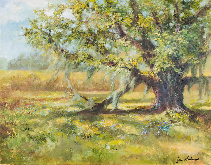 Jane Woodard Painting - Life in the Low Country by Jane Woodward Jane Woodard Painting - Life in the Low Country by Jane Woodward