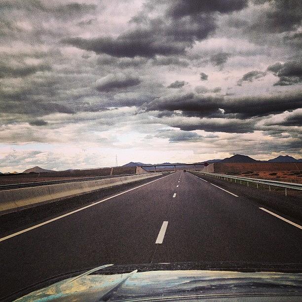 Car Photograph - Life Is A Freeway, Morocco. #marrakech by Rachit Hirani