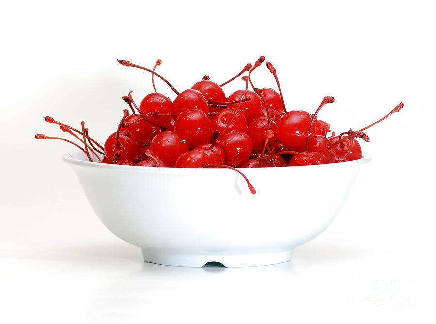 Fruit Photograph - Life is Just a Bowl of Cherries 1 by Amy Cicconi