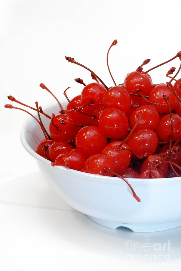 Fruit Photograph - Life is Just a Bowl of Cherries 2 by Amy Cicconi