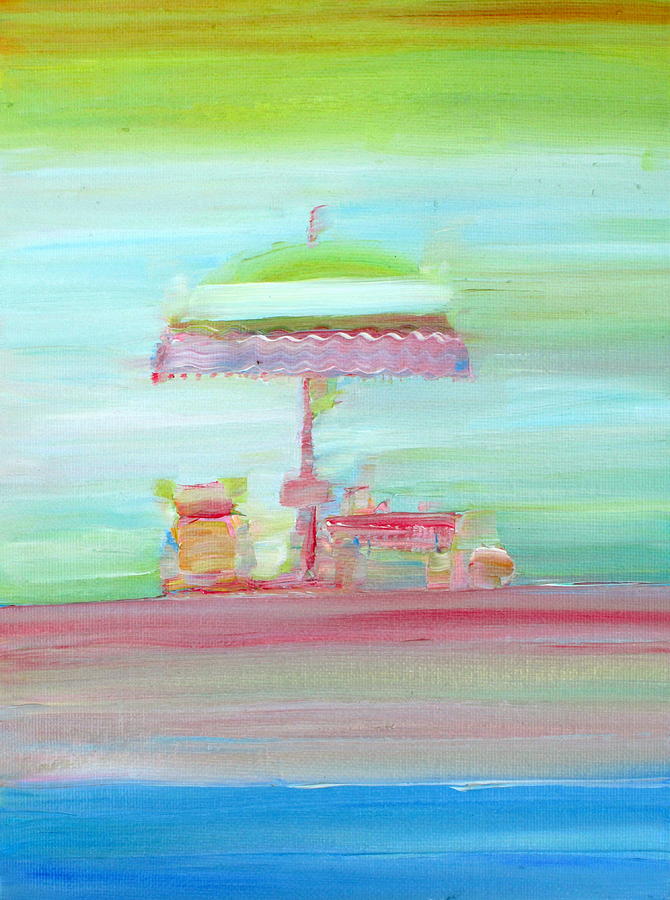 LIFE on the BEACH Painting by Fabrizio Cassetta