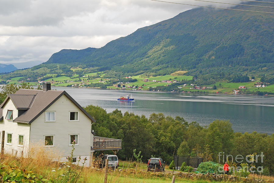 Life on the Fjord Photograph by Ankya Klay