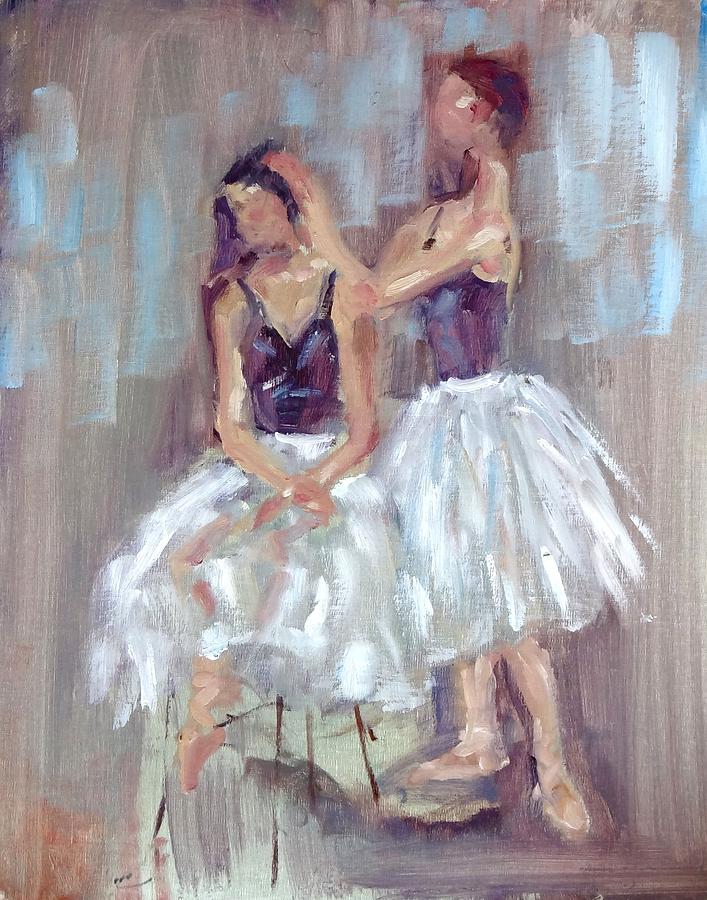 Life Study of Ballerinas Painting by Carol Berning