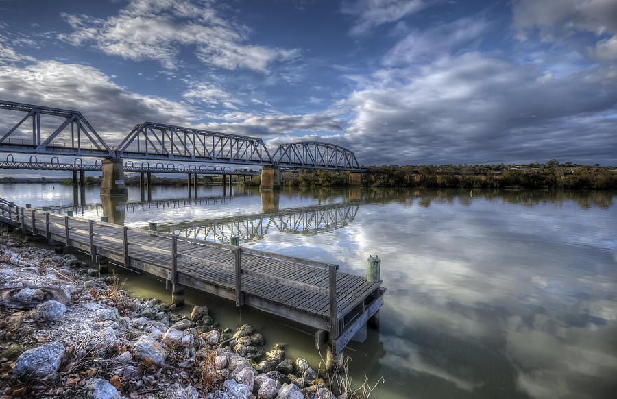 Bridge Photograph - Lifeblood by Wayne Sherriff