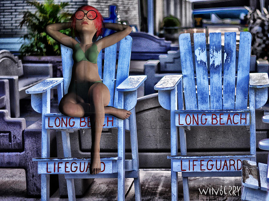 Lifeguard Digital Art by Bob Winberry