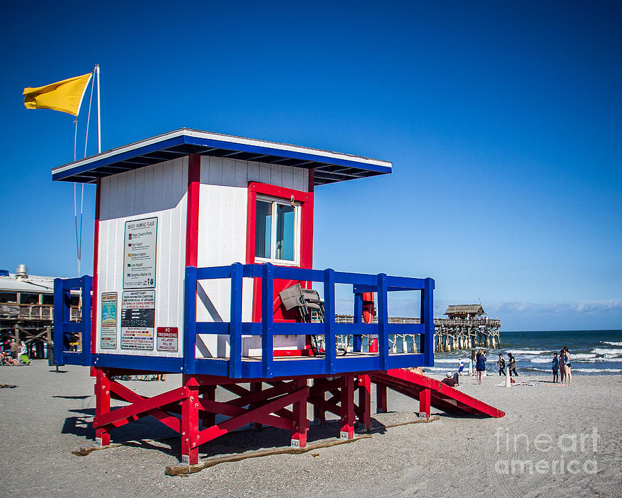 Lifeguard Stand  Photograph by Perry Webster